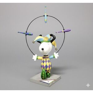 Westland Giftware Peanuts on Parade Renaissance Dog Snoopy Jester Figurine 8424